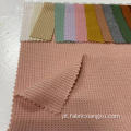 Textil tingido de malha de malha waffle